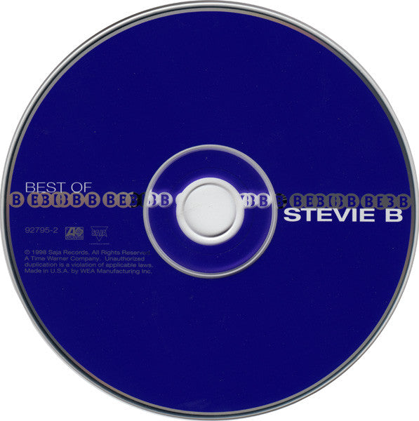 Stevie B : Best Of Stevie B (CD, Comp, RE)