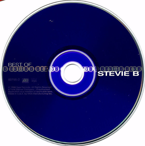Stevie B : Best Of Stevie B (CD, Comp, RE)