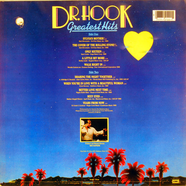 Dr. Hook : Greatest Hits (LP, Comp, Jac)