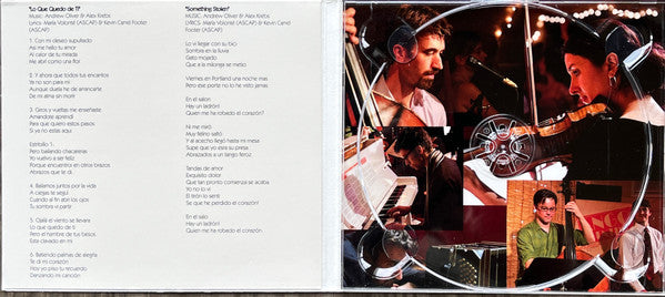 The Alex Krebs Tango Quartet : Looking Ahead On The Shoulders Of The Past (CD, 4 p)