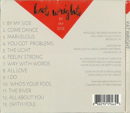 Kat Wright : By My Side (CD, Album, Dig)