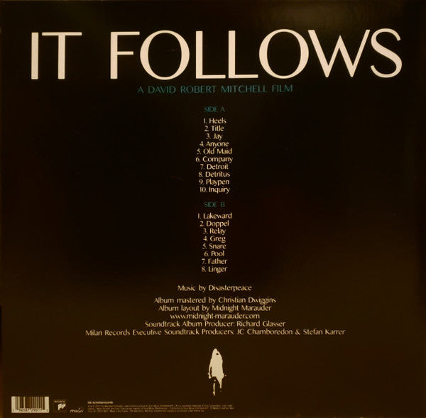 Disasterpeace : It Follows (LP, Album, Ltd, Tra)