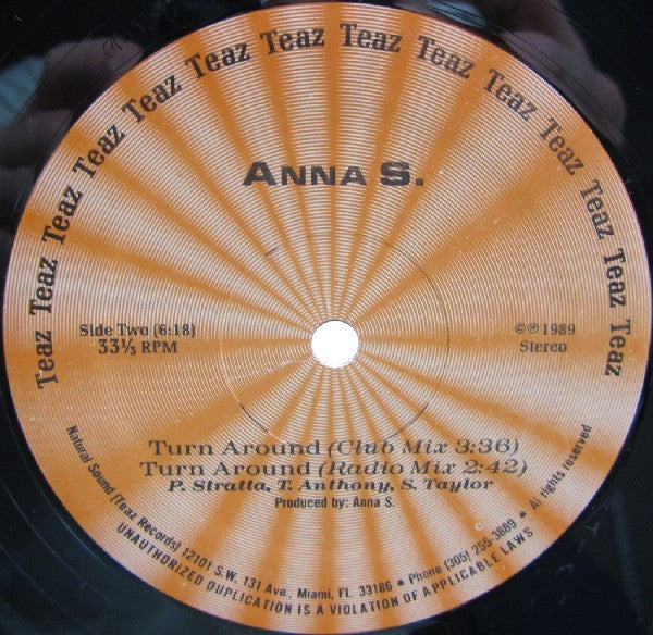 Anna S. (3) : Get Better / Turn Around (12",33 ⅓ RPM)