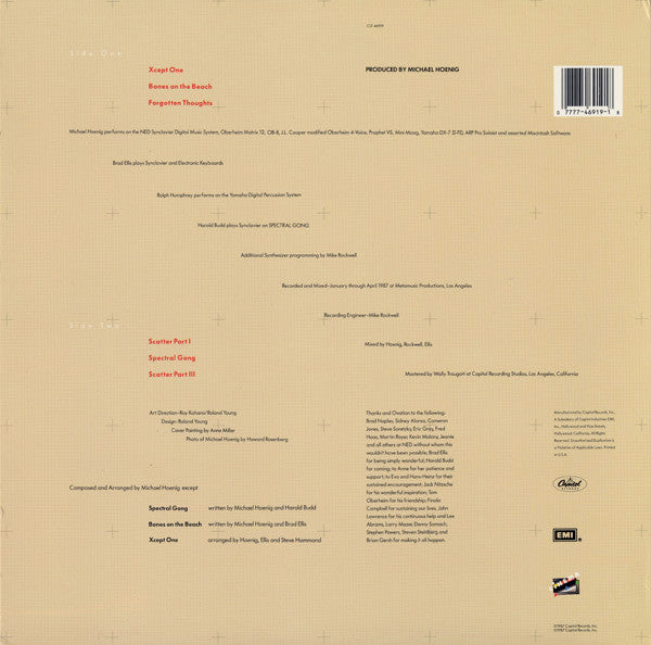 Michael Hoenig : Xcept One (LP, Album)