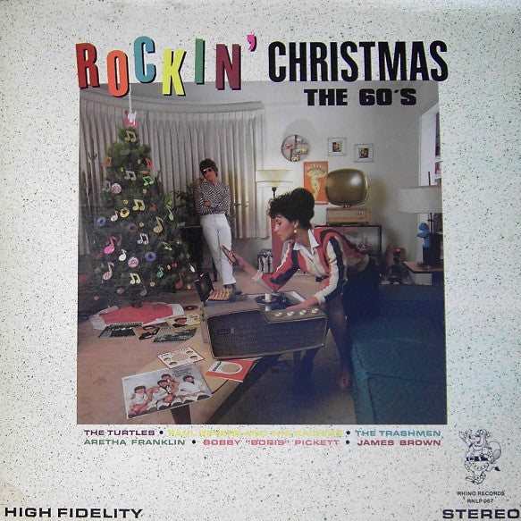 Various : Rockin' Christmas The 60's (LP,Compilation)