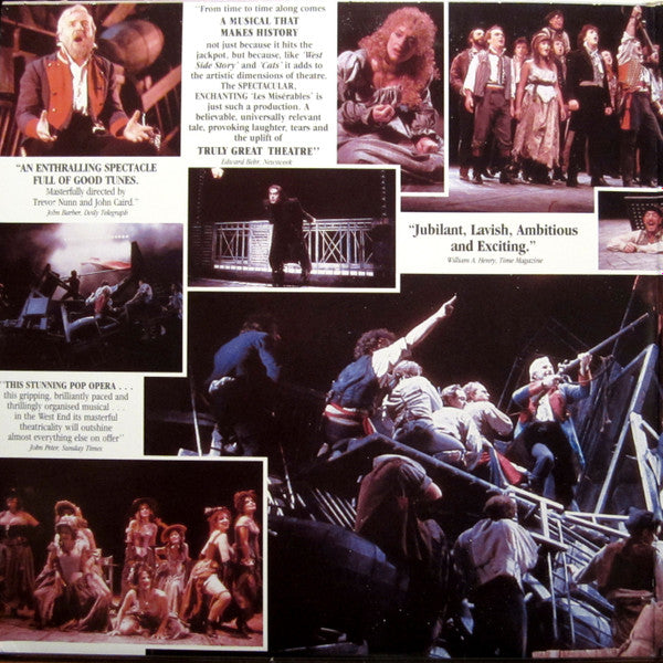 Alain Boublil and Claude-Michel Schönberg : Les Misérables - Original London Cast Recording (2xLP, Album, Gat)