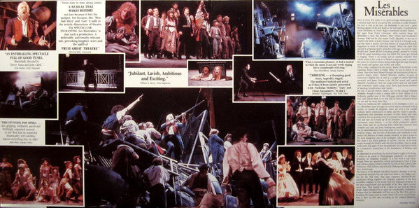 Alain Boublil and Claude-Michel Schönberg : Les Misérables - Original London Cast Recording (2xLP, Album, Gat)
