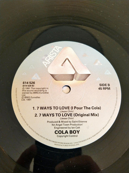 Cola Boy : 7 Ways To Love (12")