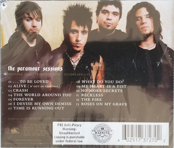 Papa Roach : The Paramour Sessions (CD, Album, Dlx)