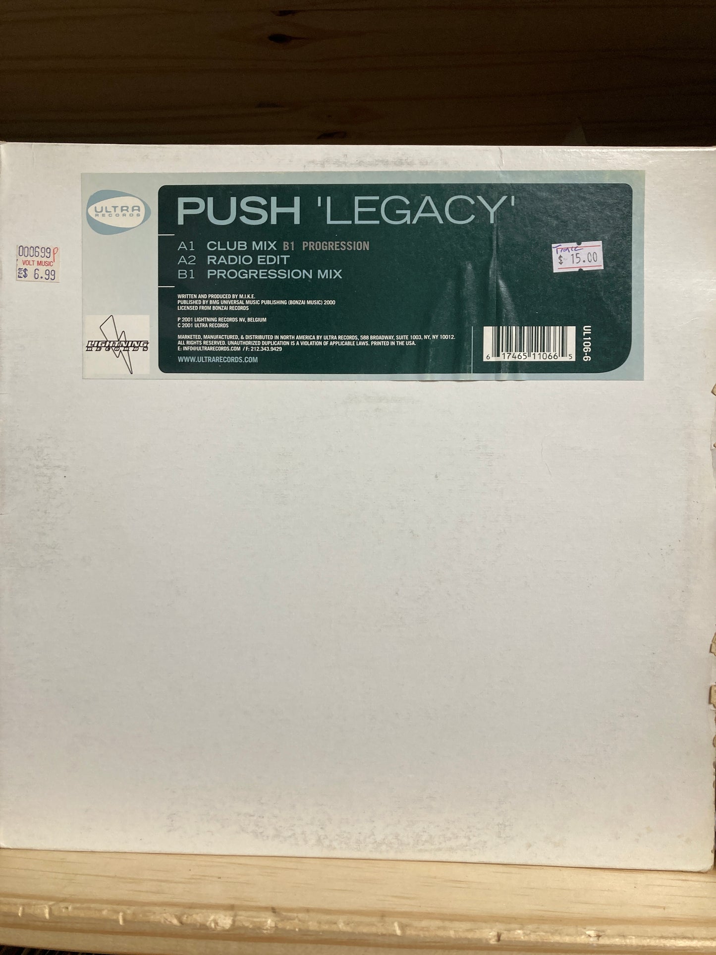 Push – Legacy - 12" Vinyl EP