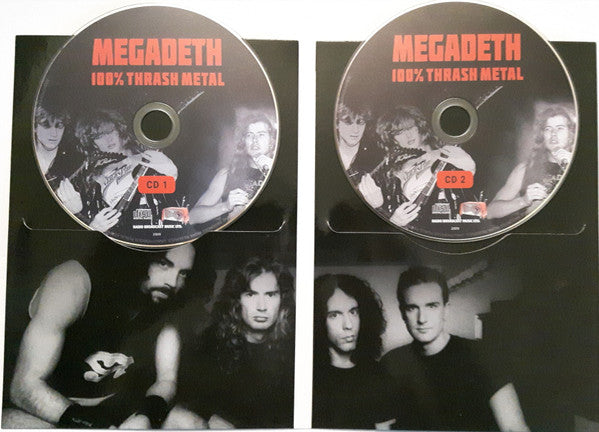 Megadeth : 100% Thrash Metal (2xCD, Comp, Unofficial)