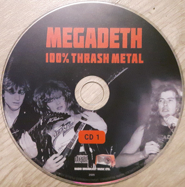 Megadeth : 100% Thrash Metal (2xCD, Comp, Unofficial)