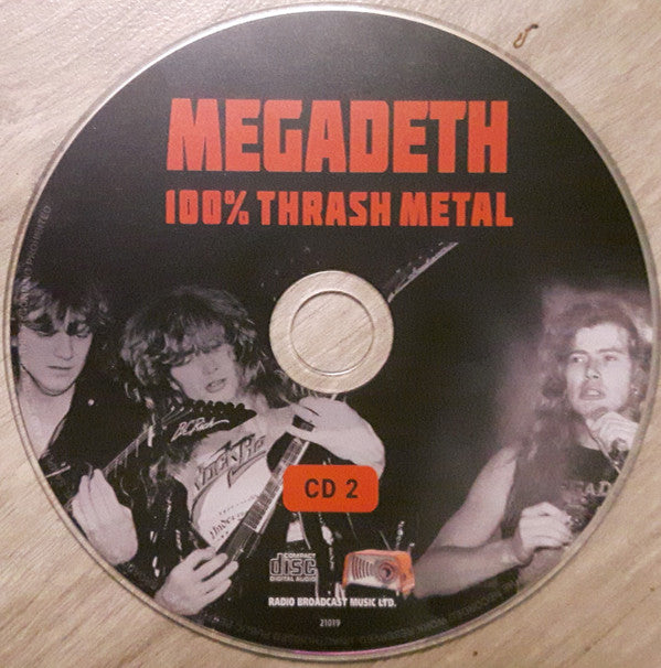 Megadeth : 100% Thrash Metal (2xCD, Comp, Unofficial)