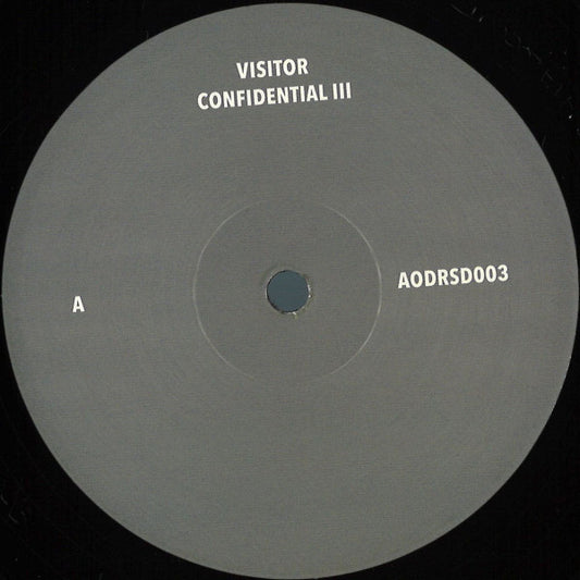 Visitor (22) : Confidential III (12", EP, RSD)
