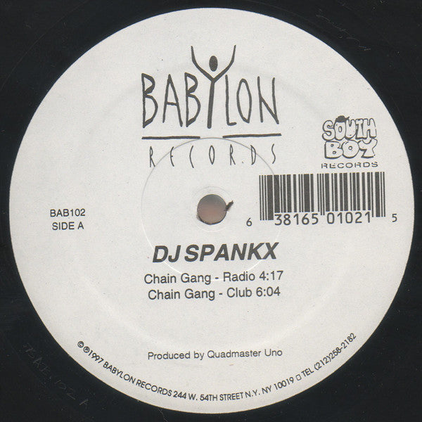 DJ Spankx : Chain Gang (12")