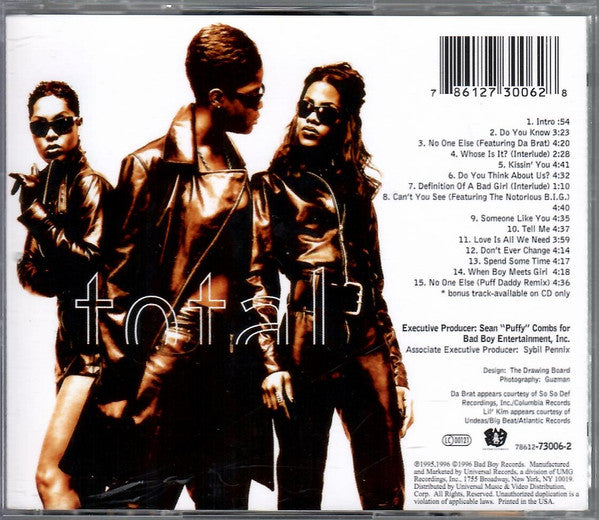 Total : Total (CD, Album, RE)