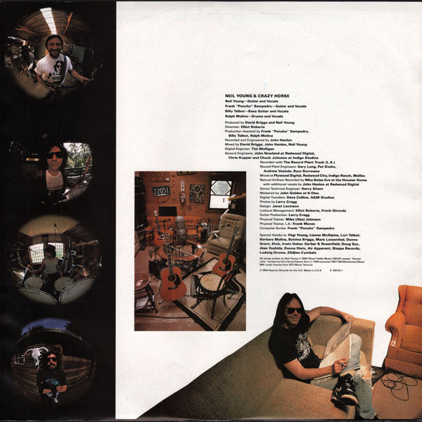 Neil Young + Crazy Horse : Ragged Glory (LP, Album, Spe)