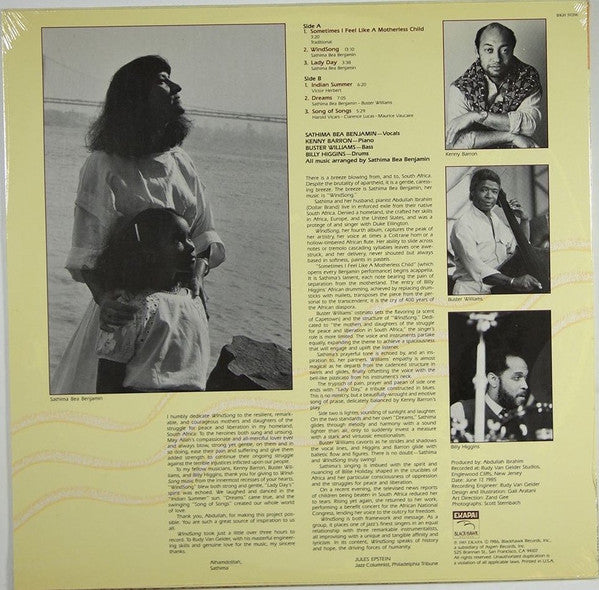 Sathima Bea Benjamin : Windsong (LP)