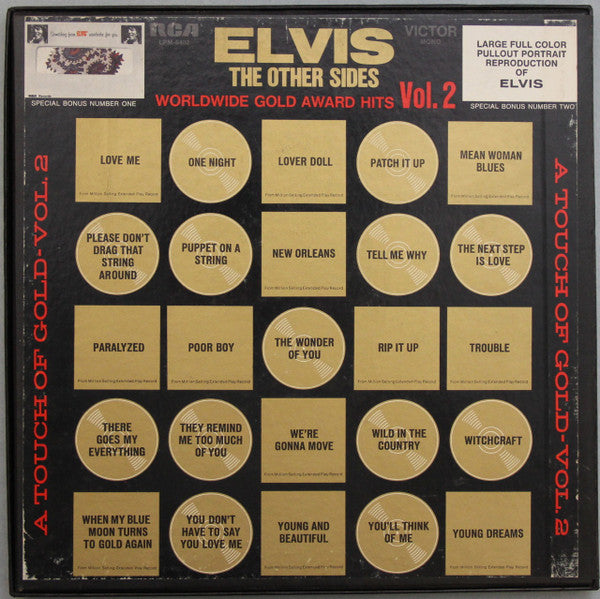 Elvis Presley : The Other Sides - Worldwide Gold Award Hits - Vol. 2 (4xLP, Comp, Mono, Dyn + Box)