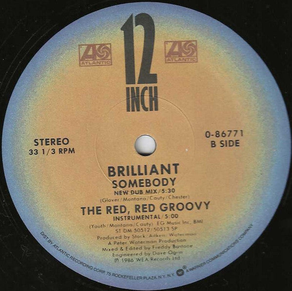 Brilliant : Somebody (12")