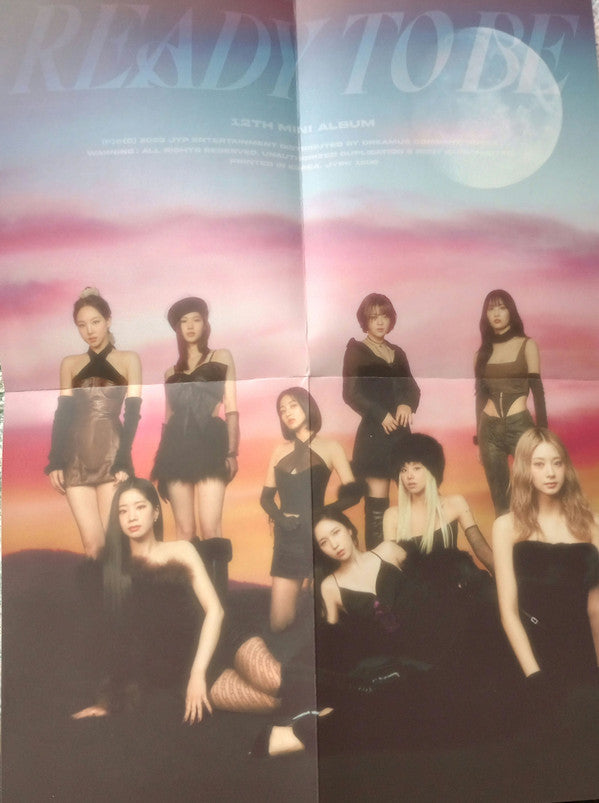 Twice (25) : Ready To Be (CD, MiniAlbum, Dig)