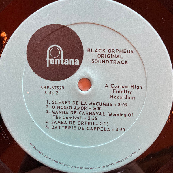Antonio Carlos Jobim, Luiz Bonfá : The Original Soundtrack From The Film Black Orpheus (LP, RE)