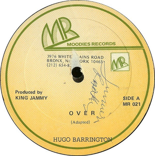 Hugo Barrington : Over (12")