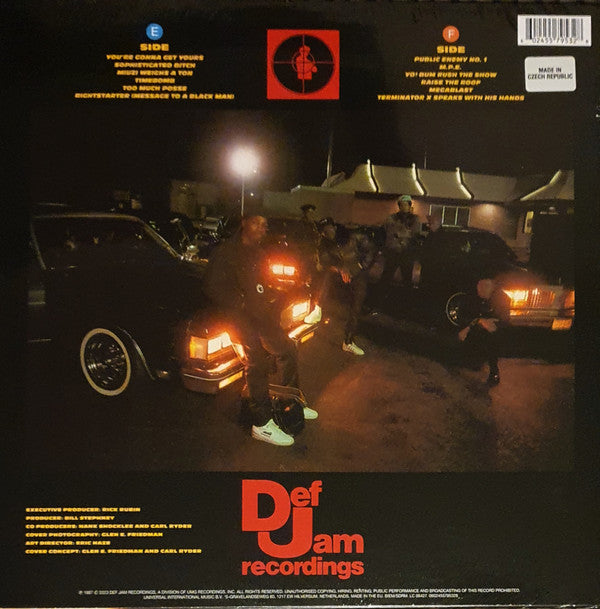Public Enemy : Yo! Bum Rush The Show (LP,Album,Reissue,Stereo)