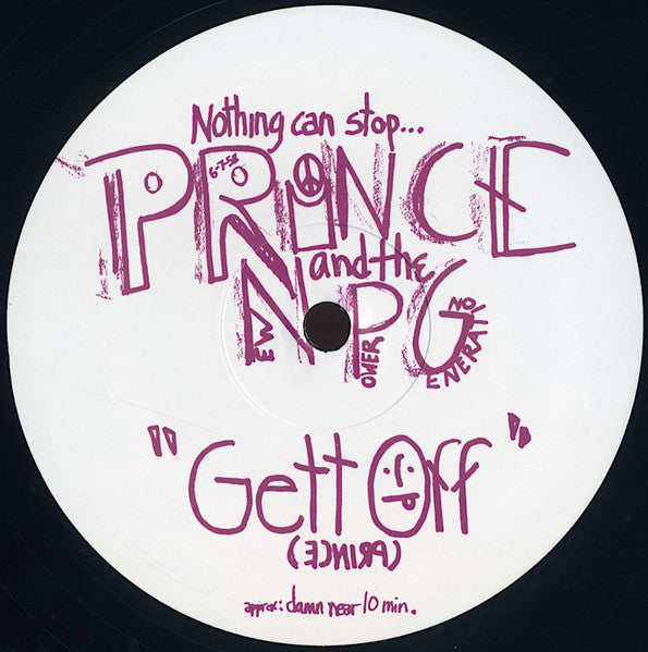 Prince And New Power Generation, The : Gett Off (12",33 ⅓ RPM,Single Sided,Record Store Day,Reissue)