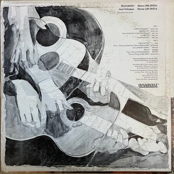 José Feliciano : Feliciano! (LP, Album, RE, Ind)