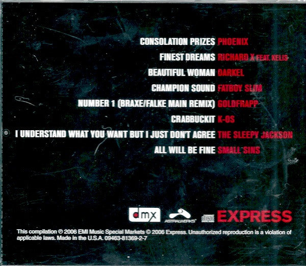 Various : Club Express Playlist: The 8 (CD, Comp)
