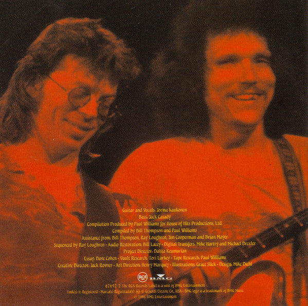 Hot Tuna : The Best Of Hot Tuna (2xCD, Comp, Club)