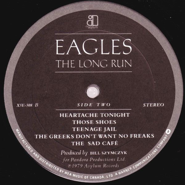 Eagles : The Long Run (LP, Album, Gat)
