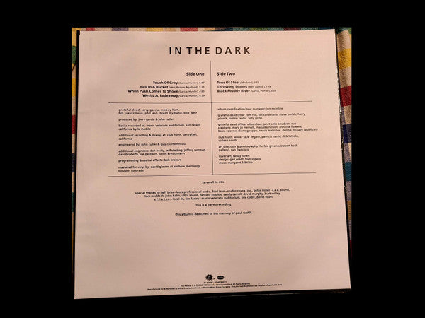 Grateful Dead, The : In The Dark (LP,Album,Limited Edition,Reissue,Remastered,Stereo)