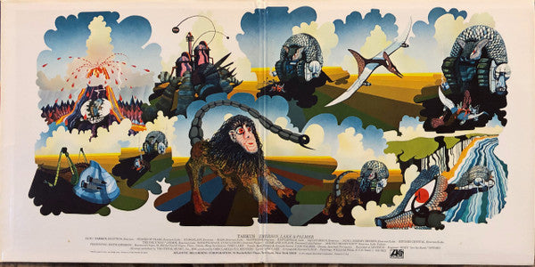 Emerson, Lake & Palmer : Tarkus (LP, Album, RE, MO )