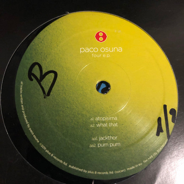 Paco Osuna : Four E.P. (12")