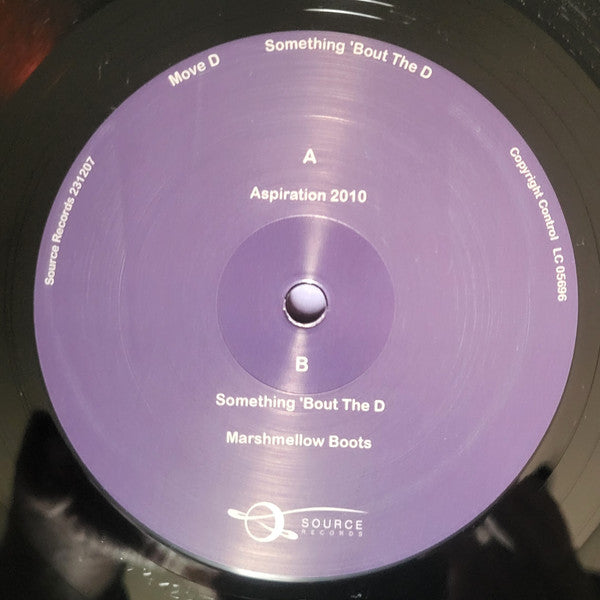 Move D : Something 'Bout The D (12",33 ⅓ RPM,45 RPM)
