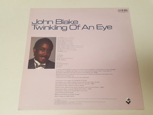 John Blake : Twinkling Of An Eye (LP, Album)