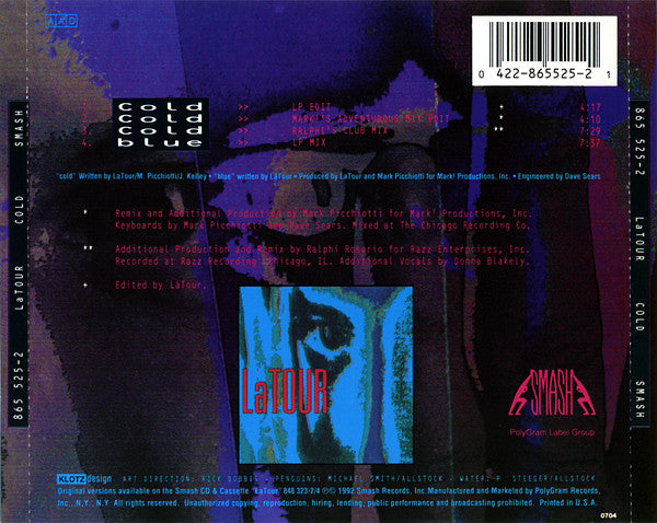 LaTour : Cold (CD, Maxi)