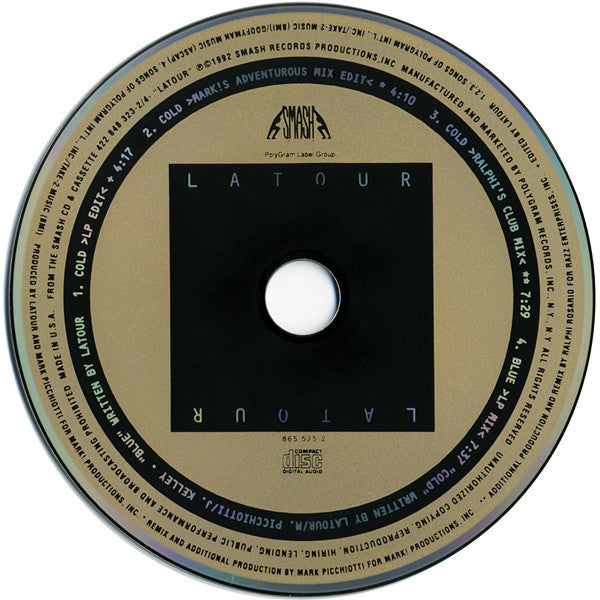 LaTour : Cold (CD, Maxi)