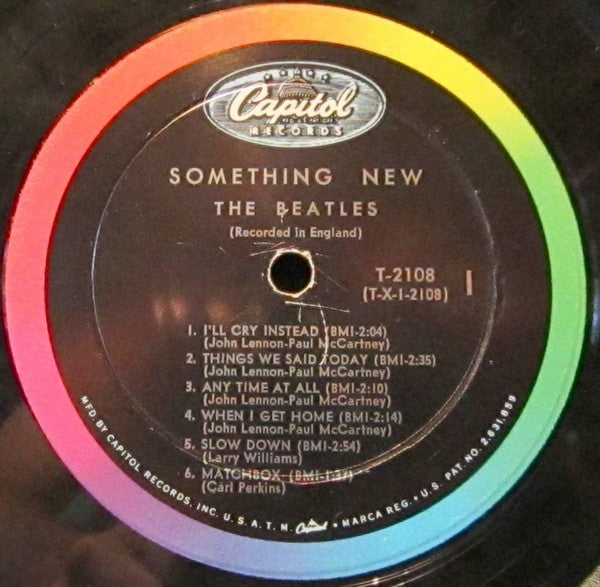 Beatles, The : Something New (LP,Album,Mono)