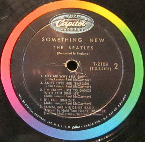 Beatles, The : Something New (LP,Album,Mono)