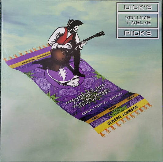 Grateful Dead, The : Dick's Picks Volume Twelve: Providence Civic - June 26, 1974; Boston Garden - June 28, 1974 (LP)