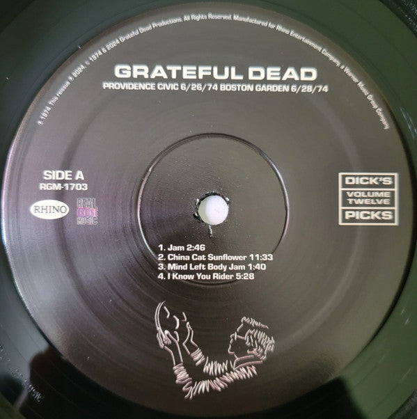 Grateful Dead, The : Dick's Picks Volume Twelve: Providence Civic - June 26, 1974; Boston Garden - June 28, 1974 (LP)