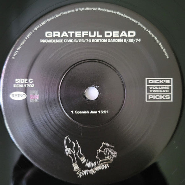 Grateful Dead, The : Dick's Picks Volume Twelve: Providence Civic - June 26, 1974; Boston Garden - June 28, 1974 (LP)