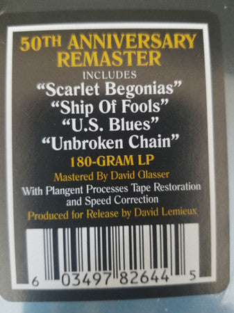 The Grateful Dead : From The Mars Hotel (LP, Album, RE, RM, 50t)