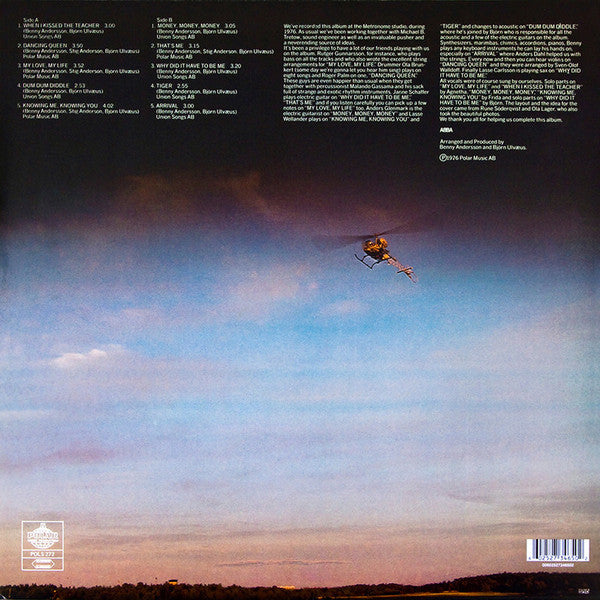 ABBA : Arrival (LP, Album, RE, RM, 180)