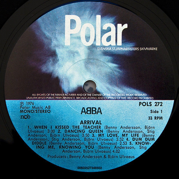 ABBA : Arrival (LP, Album, RE, RM, 180)