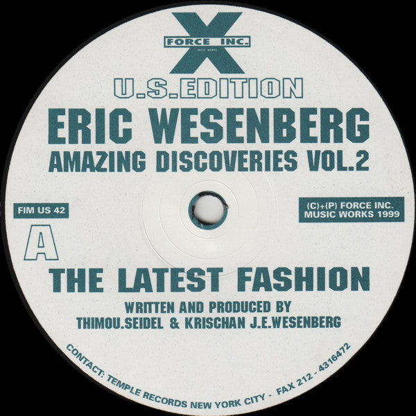 Krischan Jan-Eric Wesenberg : Amazing Discoveries Vol. 2 (12",45 RPM)