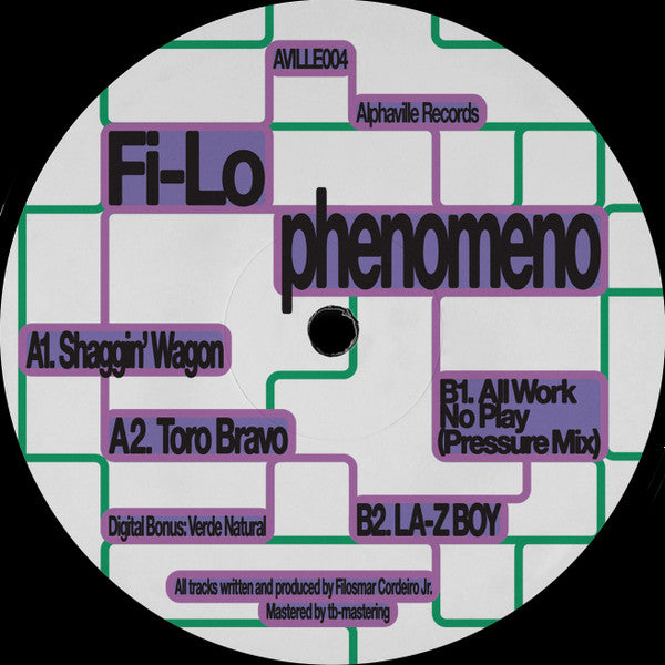 Fi-Lo : Phenomeno EP (12",33 ⅓ RPM,EP)